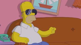 LA-Z RIDER SIMPSONS INTRO COUCH GAG (PUSH IT TO THE LIMIT) Resimi