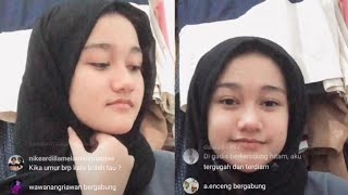 Kika live IG semakin mirip Nike Ardilla