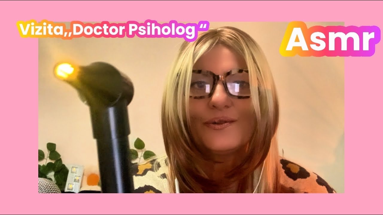 ASMR Psiholog Roleplay 🧠Prima Consultație pentru Anxietate |Voce calma,relaxare|