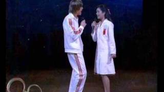 Well....we have dubbed troy and gabriella! ahahah lol song: breaking
free instrumental version video: high school musical
vocalist.............ahahah well..a...