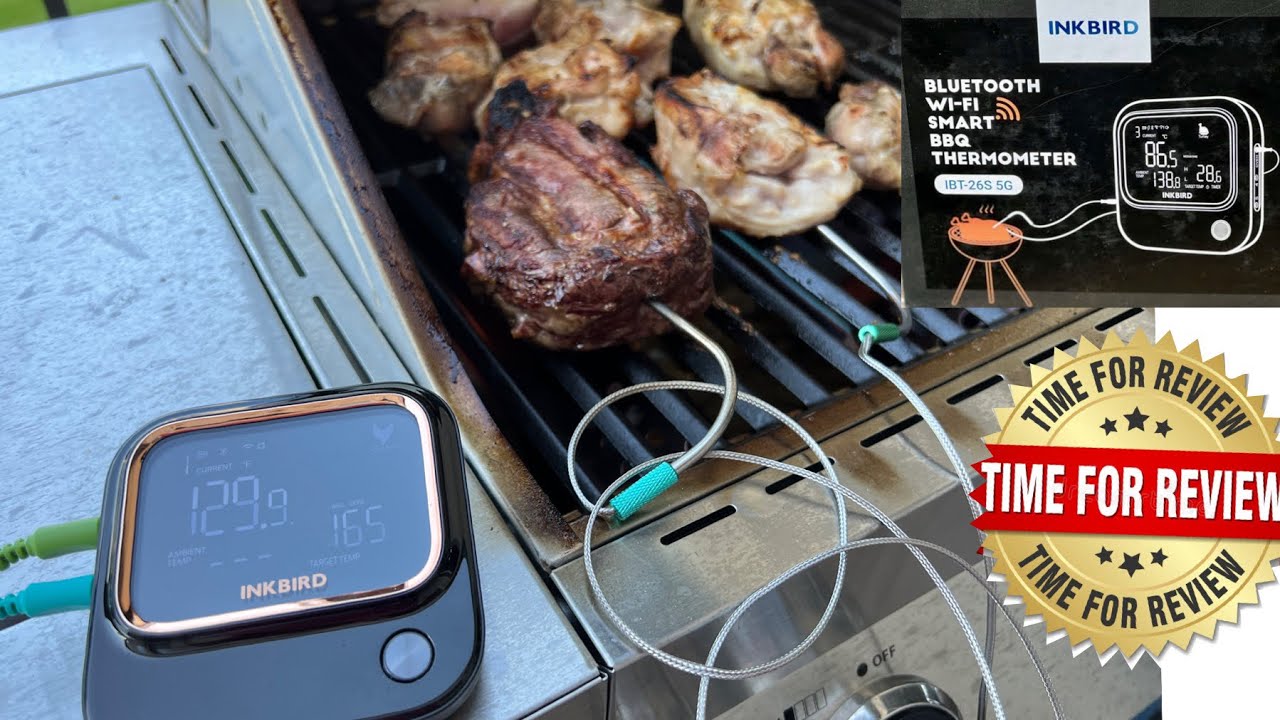 The INKBIRD IBT-26S 5GHz Wifi Meat Thermometer Is Your Secret To Being King  Of The Grill This Summer