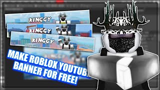 How To Make A Roblox Banner For Your Youtube Channel Roblox Gfx Tutorial Youtube - roblox banner ad template
