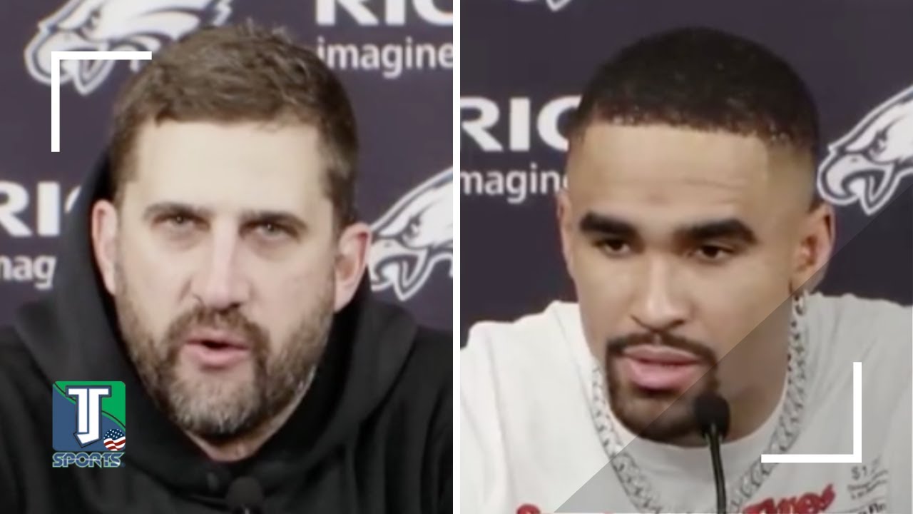Nick Sirianni & Jalen Hurts | Philadelphia Eagles 22-16 New York Giants ...