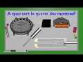 A quoi sert le quartz des montres 032021