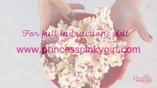 White Chocolate M&M Popcorn