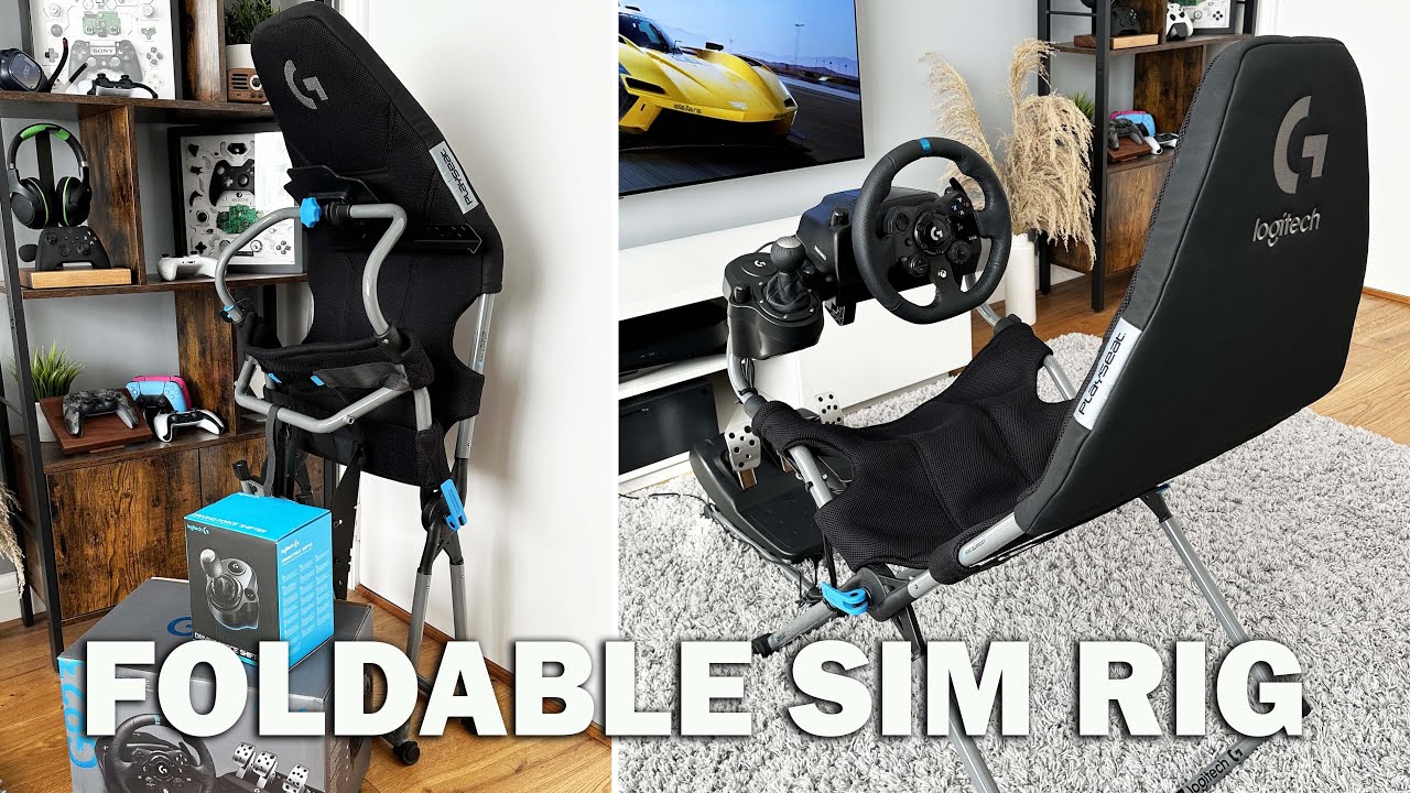 SMALL SPACE RACER!  Playseat Challenge X Logitech G Edition Review 