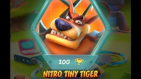 NITRO TINY TIGER BOSS FIGHT Crash on the Run #36