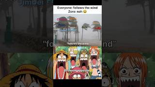 Zoro Even Got Lost In A Hurricane 😭🌪️ | One Piece Meme