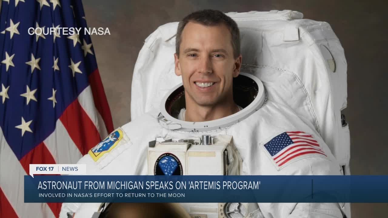 Astronaut from Michigan speaks on 'Artemis Program' - FOX 17 WXMI