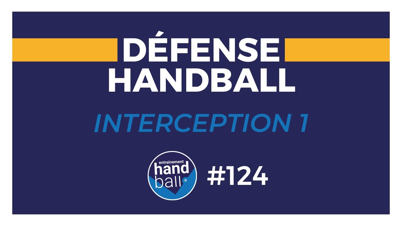 Fiche Exercice de Handball 124 Défense Interception 1 YouTube