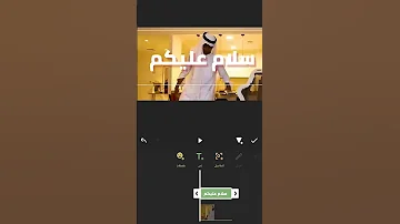 كيف تحط الكتابة وراء الشخصية في برنامج إنشوت 