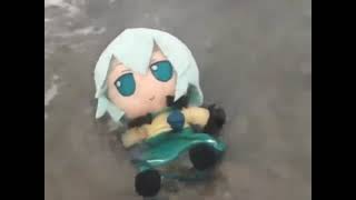 Fumo drifts peacefully away in the desolate waves