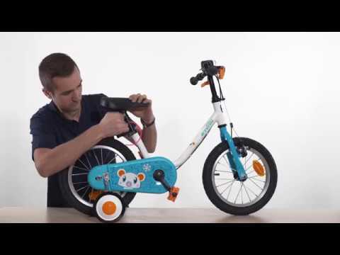 Kako sastaviti dječji bicikl (14'' kotači)? - YouTube
