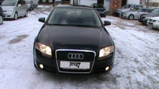 2006 Audi A4 2.0 TDI Review,Start Up, Engine, and In Depth Tour