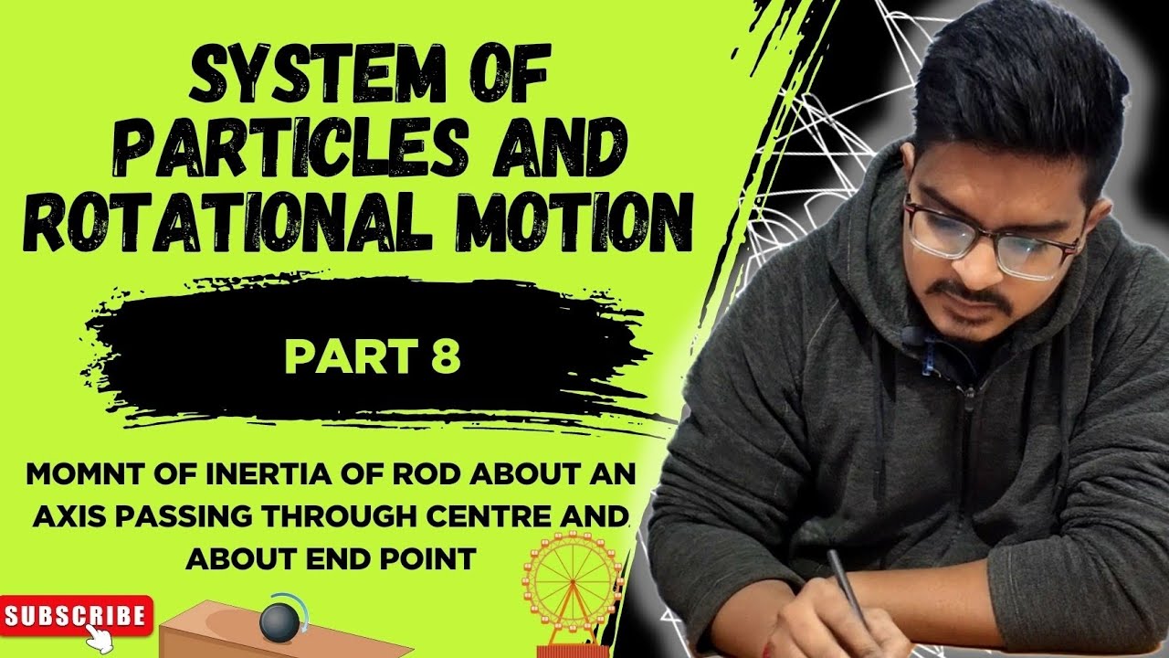 Rod Perpendicula 📌 Moment of Inertia of a Rod | Perpendicular Axis Through One End ...