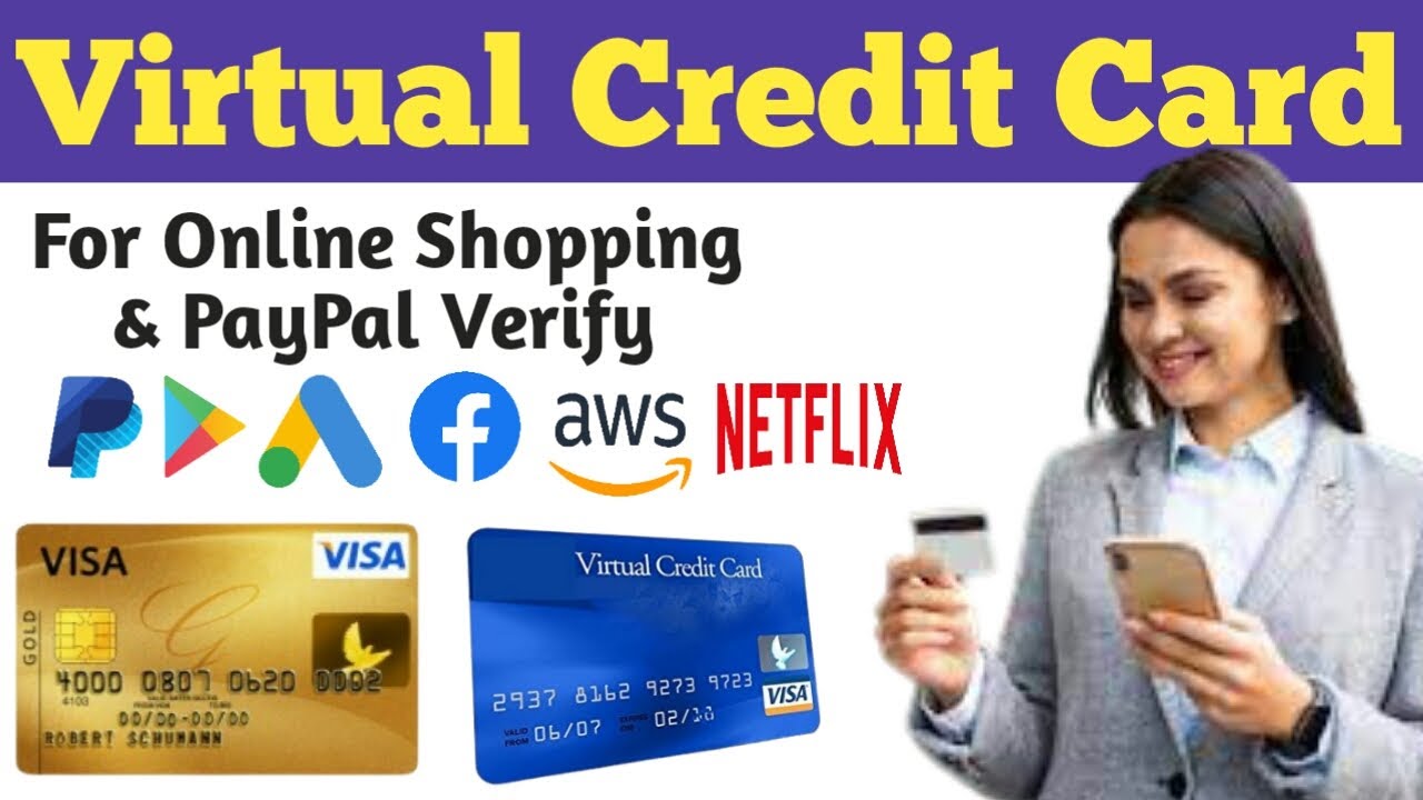 How To Create Virtual Credit Card For Online Shopping  Paypal Verifiy || Virtual Credit Card
