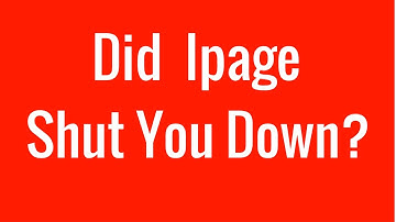 Ipage shut down my website because of malware infection