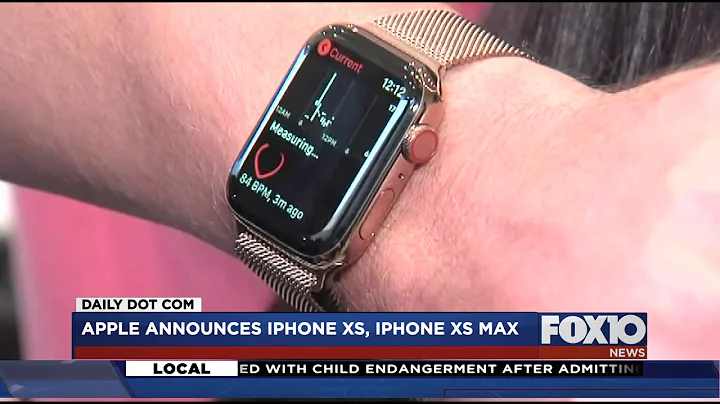 Apple unveils new iPhones and Watch