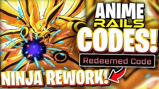 🥷*NINJA REWORK* All NEWEST NINJA REWORK UPDATE CODES FOR ANIME RAILS! ROBLOX ANIME RAILS CODES