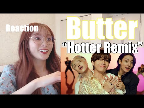 BTS (방탄소년단) 'Butter' Official MV (Hotter Remix) Reaction!