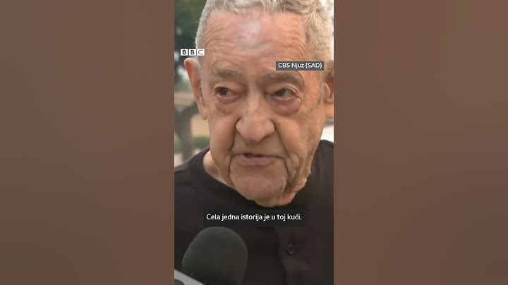 91-godišnjak izgubio kuću u požarima u Kaliforniji 🥺 | BBC News na srpskom #amerika #losangeles