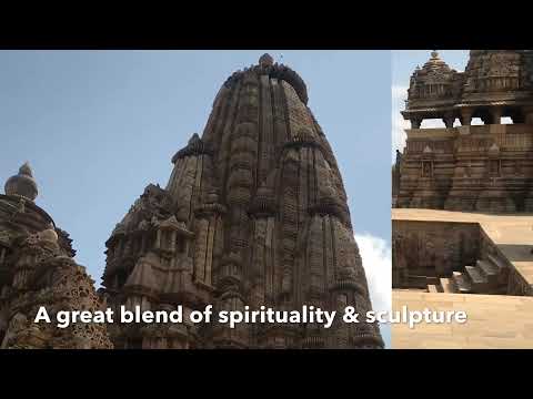 A glimpse of Khajuraho Group of Monuments | Indian culture and heritage | Ancient Temple