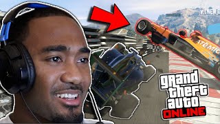 GTA 5 Open Wheel Racing is RIDICULOUS! (GTA 5 Funny Moments)