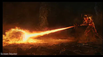 Thor vs Surtur // Muspelheim Battle | Thor: Ragnarok [IMAX HD]