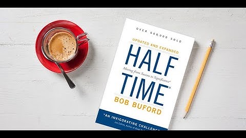 Half Time: Moving from Success to Significance