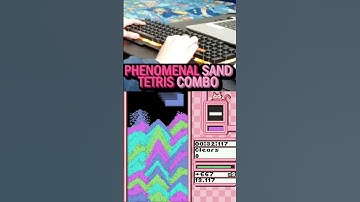 Phenomenal Sand Tetris Combo #shorts #tetris