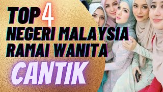 Wanita tercantik di Malaysia 2021 paling ramai di negeri mana?
