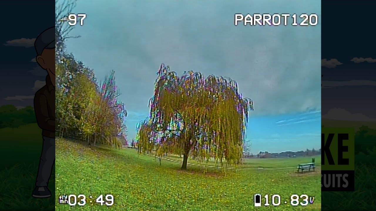 HGLRC Parrot 120 toothpick // additional flight footage // one GNB 450mAh pack for 6 minutes fun