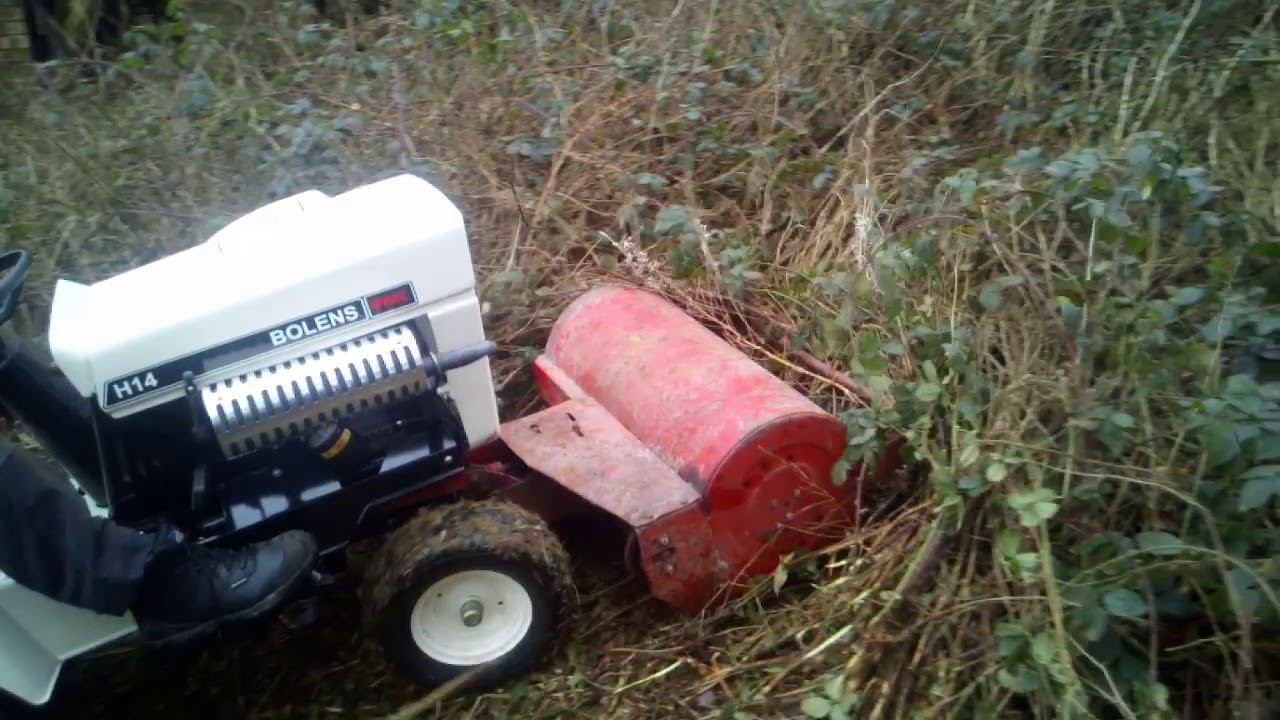 Bolens H14 with Bush Flail Mower UK