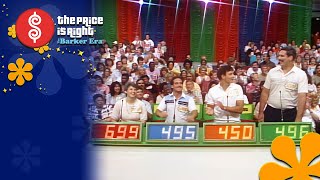 Bob Barker Has Fun With This Unique Contestant’s Row Line-up | The Price Is Right 1988