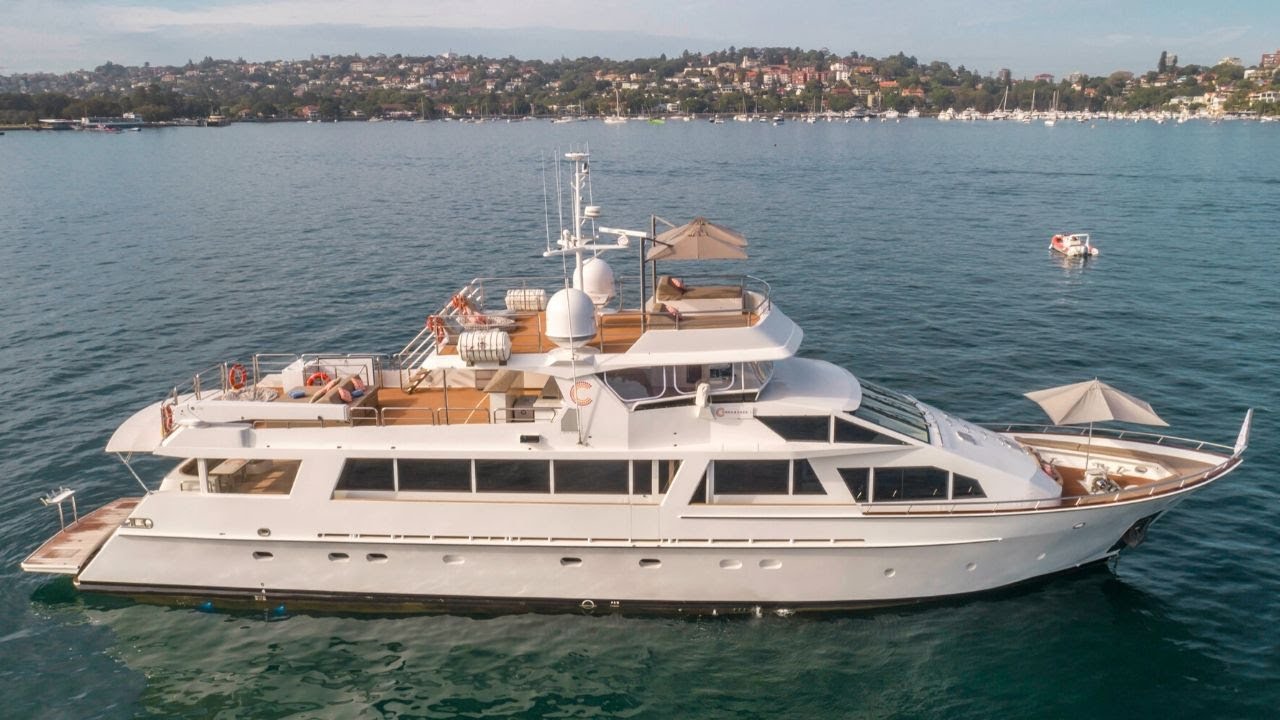 CORROBOREE | 33.2m Lloyd's Ships yacht for sale and charter