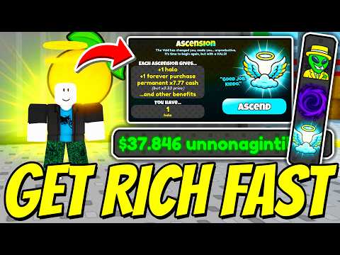 Thumbnail for *SECRET* PRO TIPS To GET RICH FAST in SELL LEMONS! Roblox