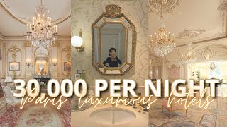 The top five luxury 5star hotels in Paris