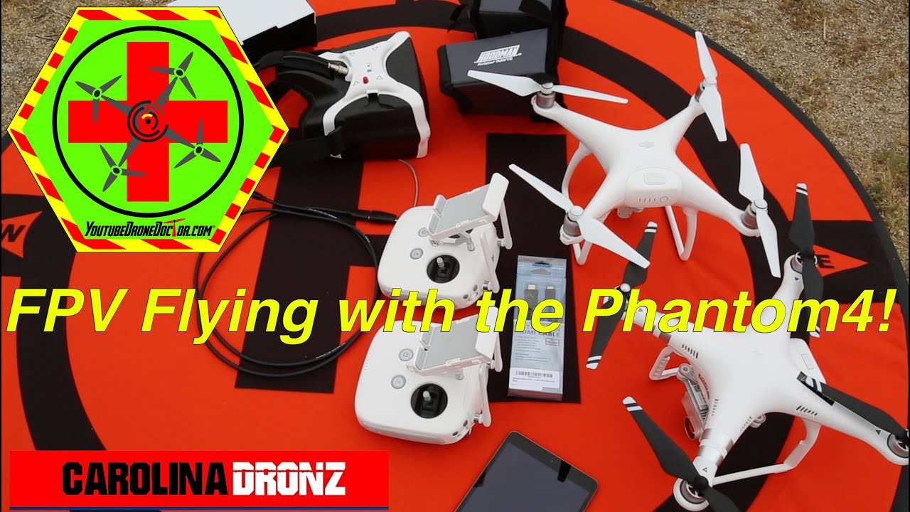 uava Flying FPV with DJI Phantom4