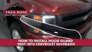 How to Install Hood Guard 20072013 Chevrolet Silverado