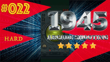 1945 Air Force - Level 22 HARD - Mercury Plains - Gameplay