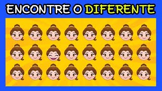 🌹ENCONTRE O DIFERENTE! 🔎 Ache o Emoji Diferente! 👸🏼🚗#encontreodiferente #quiz