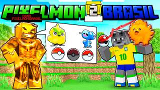 DONO DO PIXELMON BRASIL ME CHAMOU PRO SERVIDOR SECRETO COM A NOVA GERAÇÃO NO MINECRAFT