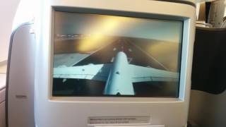Lufthansa A380 Departure As Seen From Tail Camera