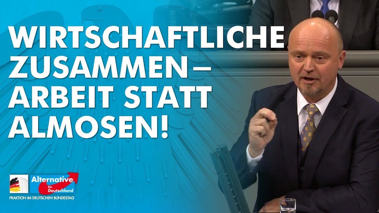 Wirtschaftliche Zusammenarbeit statt Almosen - Dietmar Friedhoff - AfD-Fraktion im Bundestag