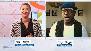 Actor Taye Diggs
