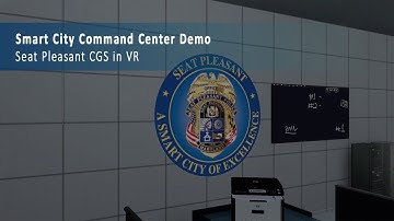 Seat Pleasant Smart City Command Center Demo in VR | Paracosma