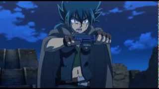 Beyblade Metal Fury - Kyoya Vs Hi & Yu