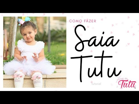 Vídeo: Como fazer uma saia tutu: 12 etapas (com fotos)