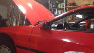RX7 LS2 swap first start