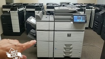 Sharp MX-M754N Copier-Meter only 7k